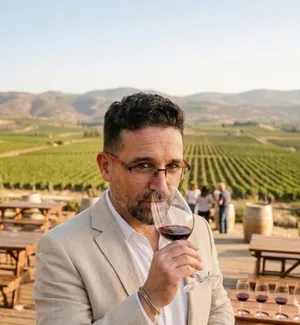 Erez Paz, Yosi's brother — co-founder of the winery