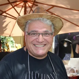 Yosi Paz, Founder — the winery started in the yard of his home in Moshav Timorim