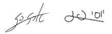 Yosi Paz's signature